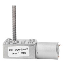 Getriebemotor mit Selbsthemmung und CW/CCW-Drehfähigkeit, langlebiger, geräuscharmer Motor für vielfältige Einsatzbereiche.