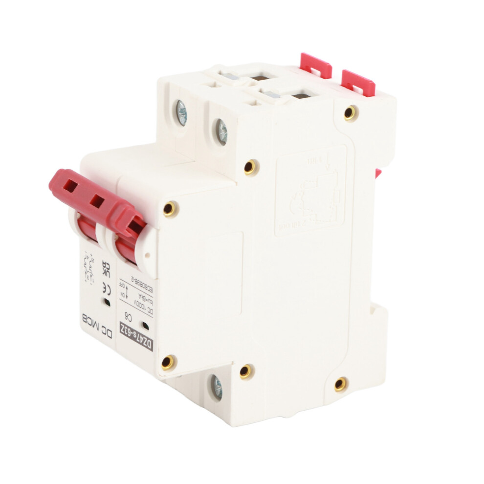 Overcurrent Breaker Circuit Breaker High Sensitivity Flame Retardant Fireproof Fast Tripping Overload Protection Short Circuit Protection Din Rail 9432746075850