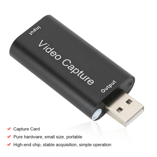 Κάρτα καταγραφής USB με θύρα HDMI, κοινή χρήση οθόνης χαμηλής καθυστέρησης και ροή σε 2