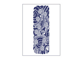 2 pcs Full Arm Temporary Tattoo Sleeve 15.5x46cm Realistic Cherry Blossom Semi Permanent Sticker
