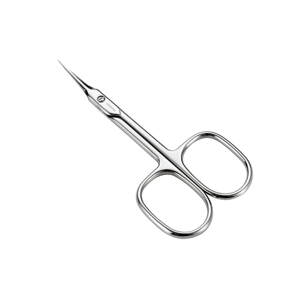 Stainless Steel Cuticle Scissors with Curved Blade for Precise Nail Grooming Manicure Pedicure 3.66 Inch