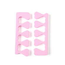 Toe Separators 20 Pairs Soft Foam Pedicure Toe Spacers for Nail Polish Drying Salon and Home Use