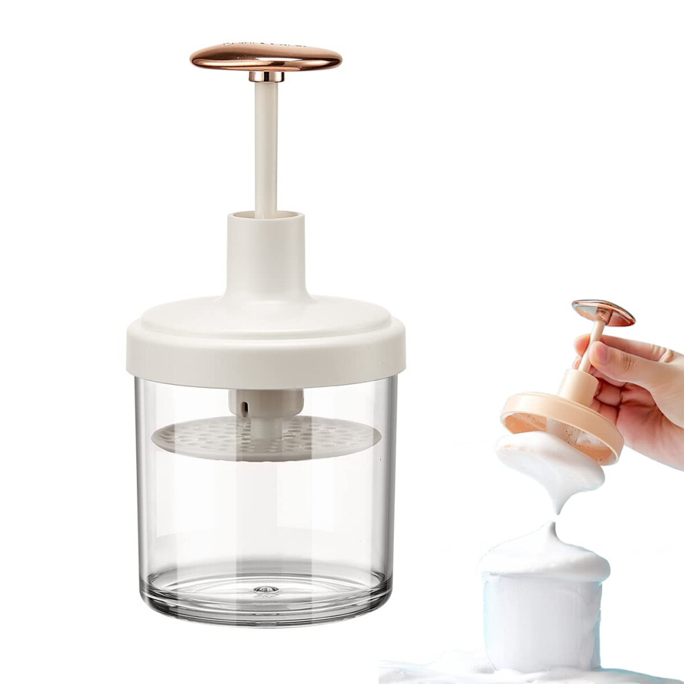 Automatic Rebound Face Cleansing Foam Maker with Quick Dense Foam for Gentle Face Wash