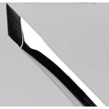 Ultra Thin Angled Eyeliner Brush for Precision Gel Liner and Brow Shaping, Cruelty  Pro Quality