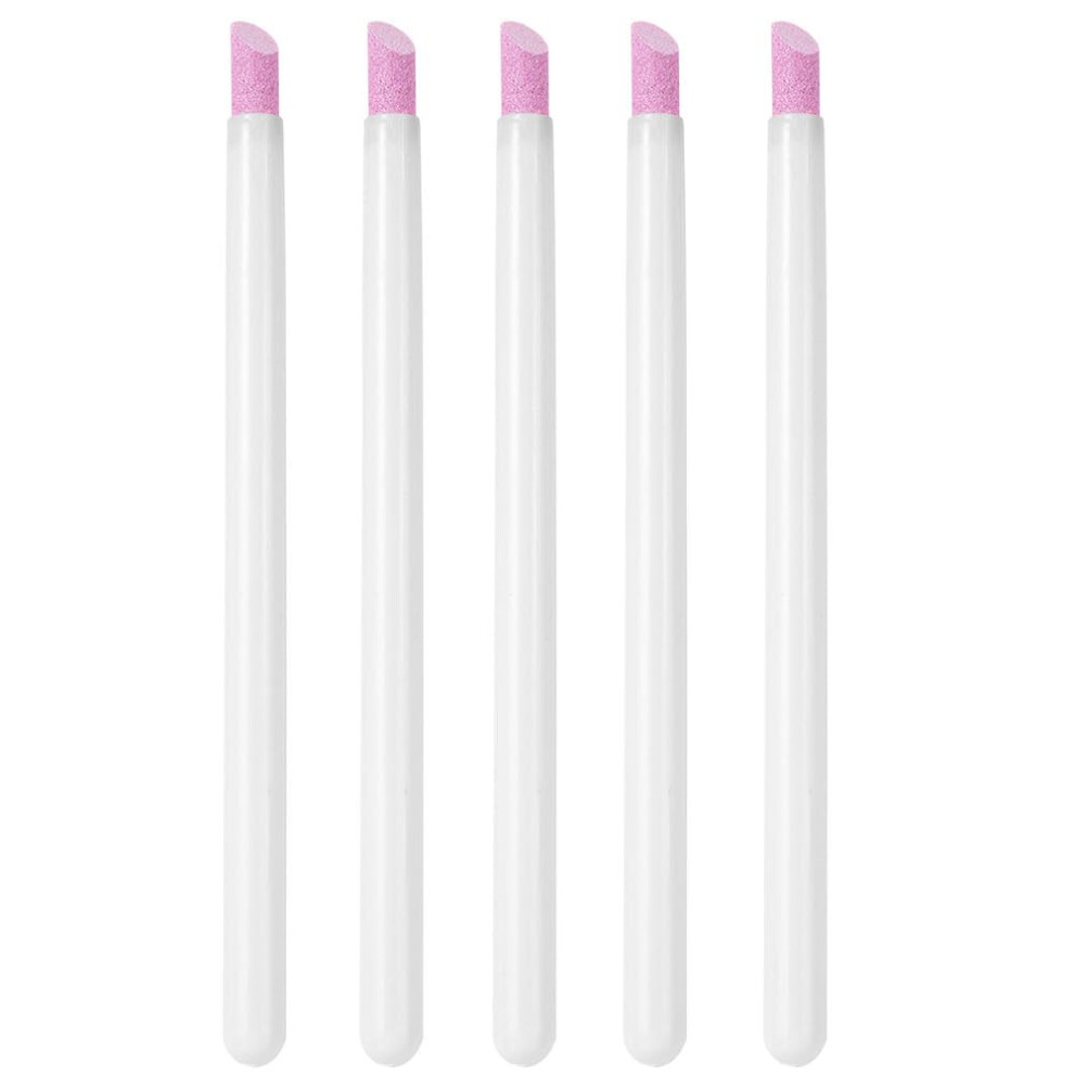 Nail Buffer and Cuticle Remover Set, Pumice Stone Pen, Ergonomic Manicure Pedicure Tools