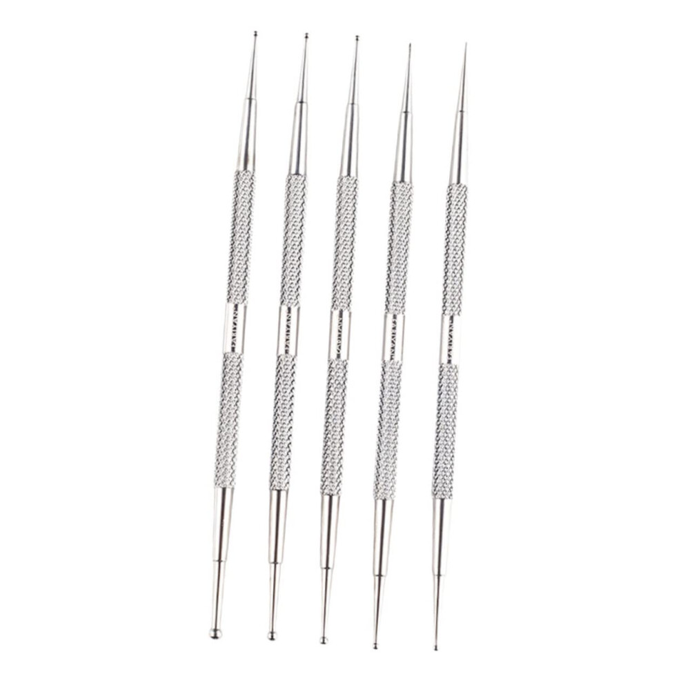 DualEnded Nail Art Pen for Precise Detailing and Dots, DIY Manicure Brush and Dotting Tool