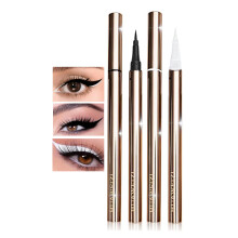 Waterproof Liquid Eyeliner Set Black and White, Dual Color Long Lasting Smudge Proof Eye Makeup