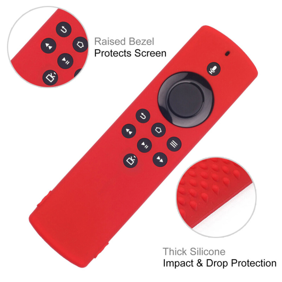 Shockproof Silicone Cover For Fire Tv Stick Lite Remote Â Durable & Protective 8701383472690
