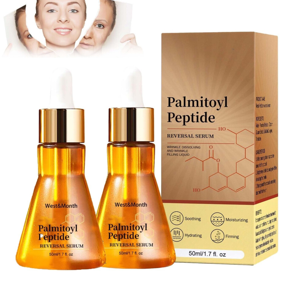 Anti Aging Serum 2pcs Collagen Peptide Wrinkle Filler for Fine Lines and Firming Sagging Skin
