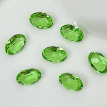 Nail Rhinestones Pointed Bottom Egg Shaped Crystal Nail Gems for DIY Nail Art Decorations