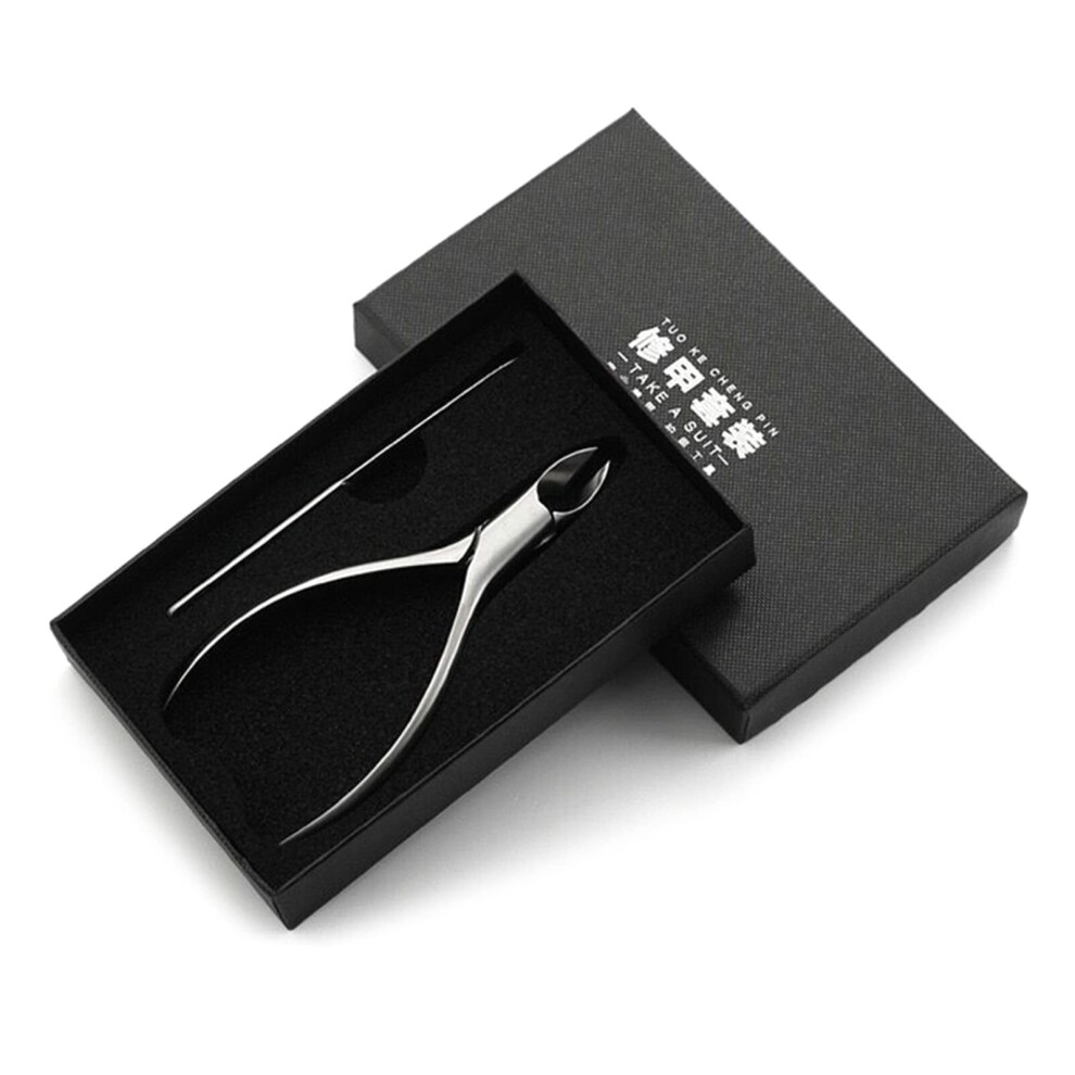Nail Clippers for Thick Toenails with Wide Jaw Opening and Professional Cuticle Trimmer Set
