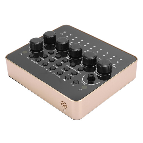 Production de podcasts, accompagnement sans fil Bluetooth, puce de réduction de bruit DSP, diffusion en direct multiplateforme, format portable, 1