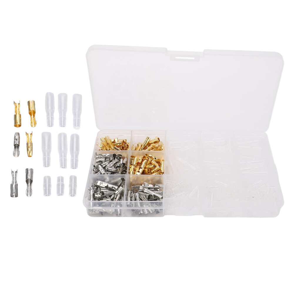 Quick Connection Crimp Terminal Connectors Brass Bullet Wire Terminals Automotive Electrical Connectors Flame Retardant Design Corrosion Resistant 9432746080151