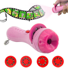 Bréagán Teilgeoir Tóirse Oideachais do Pháistí - Dearadh Lionsa Dúbailte Optúil Eispéireas Súgartha Tumtha Cruthaitheach Scéalaí Spraoi