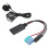 External Device Connection Car Stereo Adapter, Bluetooth 5.0 Audio Module Waterproof ABS Build Hands-Free Calling Support Wide Format Compatibility 7