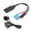 External Device Connection Car Stereo Adapter, Bluetooth 5.0 Audio Module Waterproof ABS Build Hands-Free Calling Support Wide Format Compatibility 8
