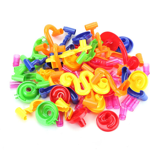 Σετ παιχνιδιού Marble Run, ανθεκτικά κομμάτια με στενή εφαρμογή, δημιουργική σκέψη, 1
