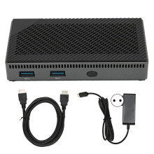Dual Display Mini PC Intel Alder Lake N100Fanless Design Compact Desktop4K Video Playback Dual Gigabit Ethernet Upgradable Storage Windows11Pro