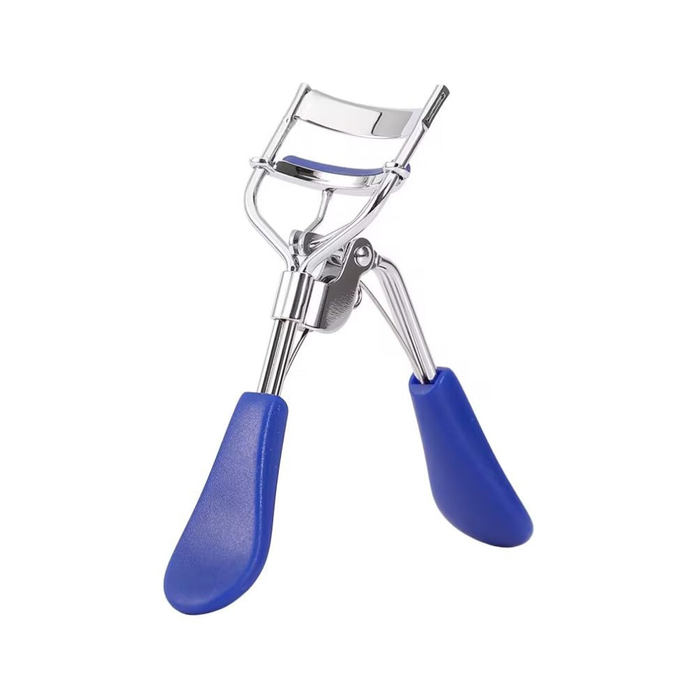 Blue Professional Eyelash Curler With Ergonomic Grip And Precise Curl Control For All Eye Shapes