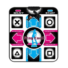 USB Dance Mat for Kids and Family, Interactive Electronic Dance Pad Game with Music, BeginnerFriendly Controls