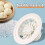 Bun Maker Machine with Quick FlowerShaped Press, Foldable Dumpling Maker Mold for Uniform Buns 3