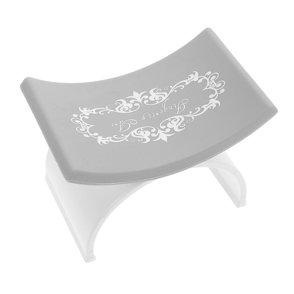 Ergonomic UShaped Manicure Arm Rest Pillow with Removable Cover for Nail Art Salon Use