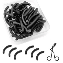 Eyelash Curler Refills 36Pack Silicone Pads Compatible with Surratt and Revlon Curlers
