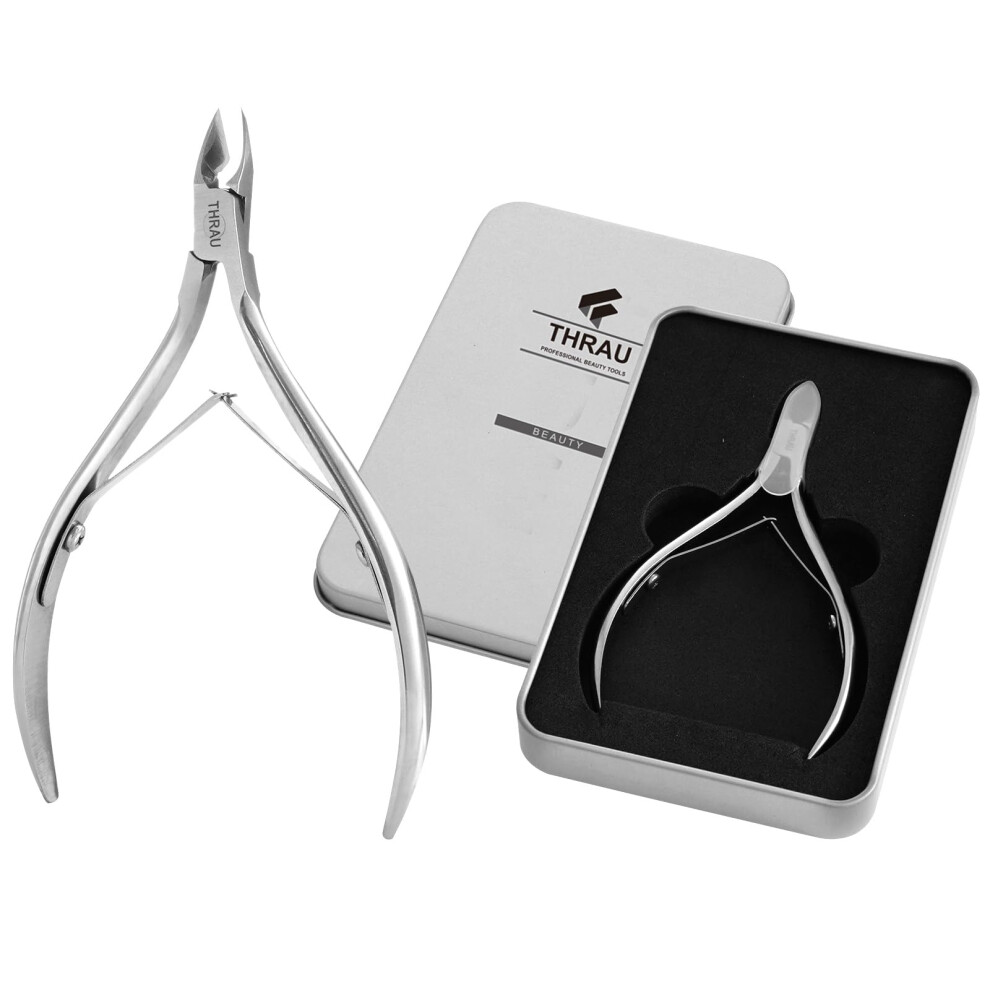 Cuticle Trimmer and Cuticle Scissors with Precise Cutting Edge for Manicure Pedicure Travel