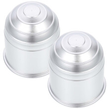 2pcs Trailer Hitch Ball Cover Caps Tow Hitch Protector Weatherproof for Truck RV Tool Install