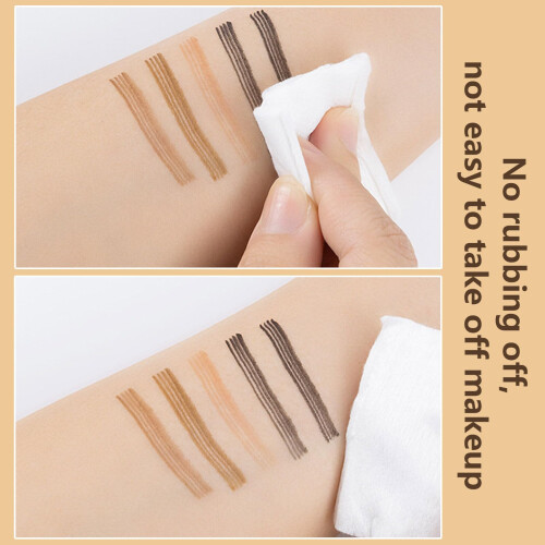 Waterproof Microblading Eyebrow Pencil with 4 Fork Tip, Long Lasting Natural 3D Brow Effect 2