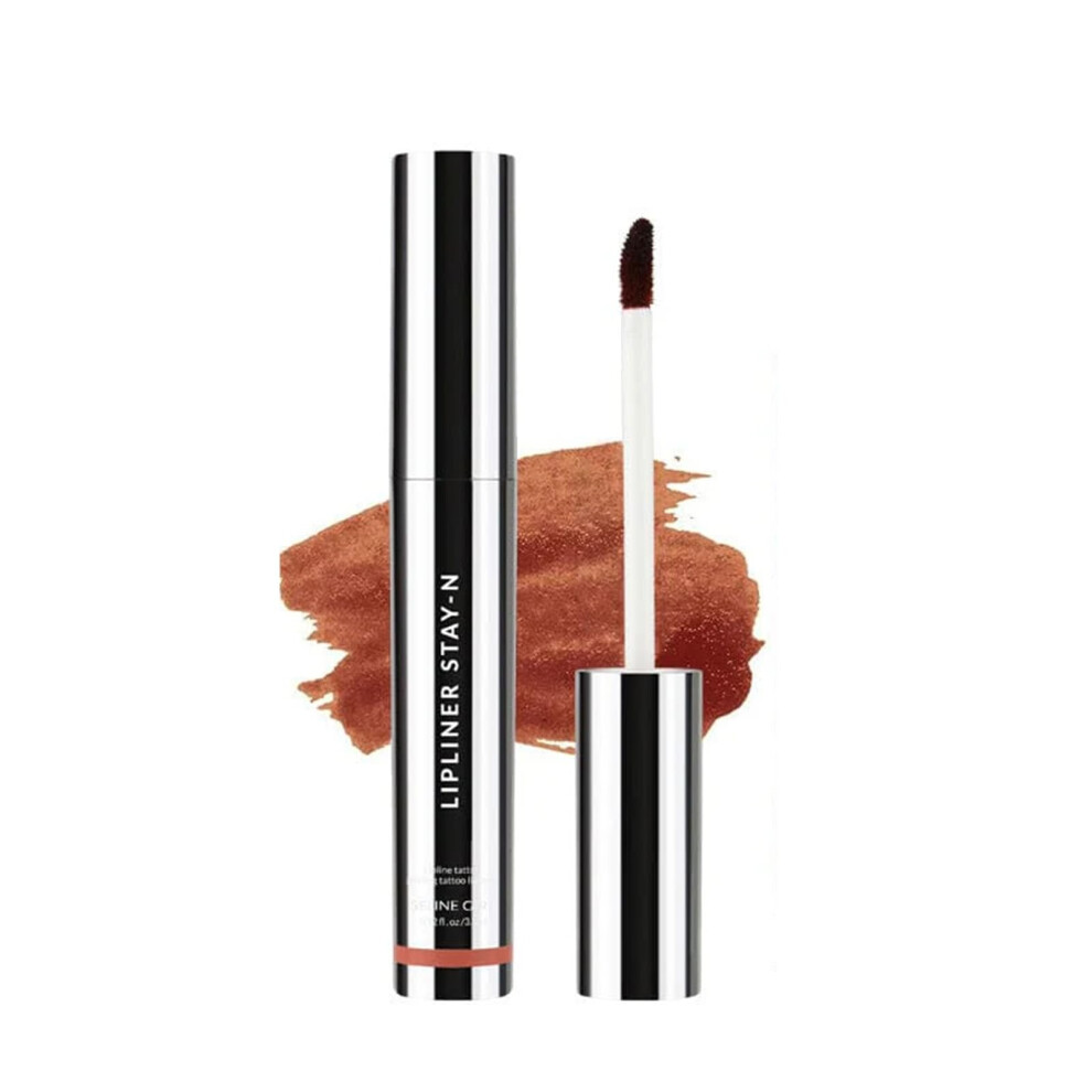 Lip Liner Waterproof Lip Stain Long Lasting Peel Off Matte Smudge Proof  Pigment 03