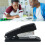 Multi Functional Metal Stapler 20 Sheets Binding Full Strip Stapler With Adjustable Strike Positions Staple Supply Indicator Reversible Crimp Area 8