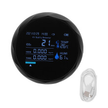 Digitale LCD-display voor luchtkwaliteitsmonitor binnenshuis, draagbaar ontwerp, hoge nauwkeurigheid en betrouwbaarheid, multifunctionele