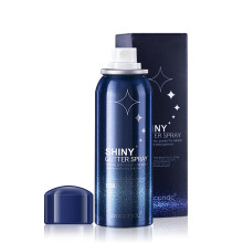Silver Hair Glitter Spray for Hair and Body, Waterproof QuickDrying Shimmer for Festival Party