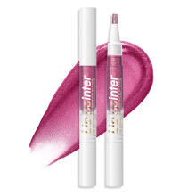 Glitter Plumping Lip Gloss Oil with Vitamin E, Moisturizing Shine Tint #11 0.1oz