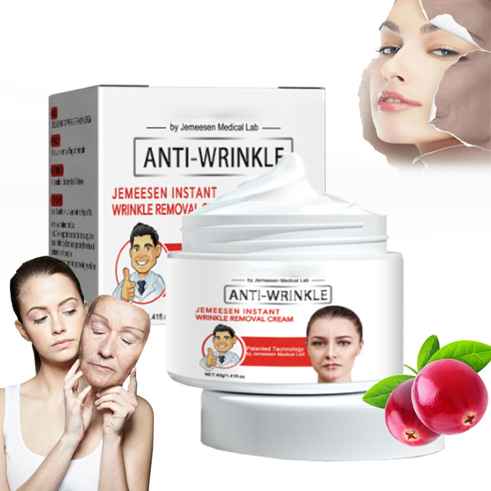 Cream Face Tightening With Lifting Effect, Anti Wrinkle Moisturizing Facial 40G For Women