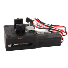 Retractable RC Landing Gear RLG4 90 Aluminum Alloy Steering Gear Black