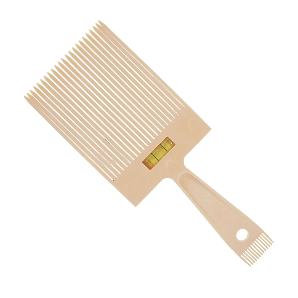 Unisex Professional Flat Comb For Precise Haircuts, Durable Abs Barber Styling Guide Tool