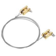 Corda traino in alluminio per RC con gancio dorato 17x10x8 mm 17 g
