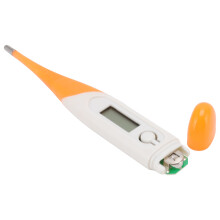 Digitaler Baby- & Erwachsenen-Oralthermometer, Silikon, 12,4 cm