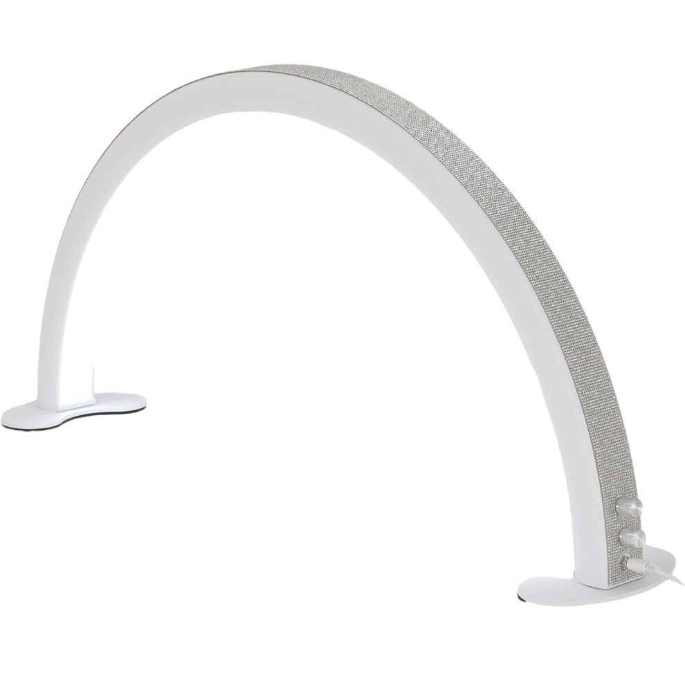 White/Light Nail Desk Lamp Led Manicure With Stepless Dimming And Adjustable Color Temperature