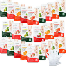 Hand Mask Gloves Bulk 48 Pcs, Deep Hydration SingleUse Moisturizing Hand Mask for Spa and Gift