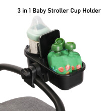 Rotating Baby Pram Cup and Phone Holder
