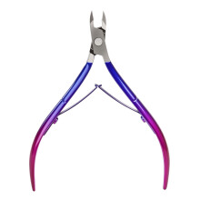 Cuticle Nippers Kit with Precision NanoCoated Stainless Steel Blades for Manicure Pedicure Blue