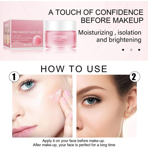 Makeup Primer with Instant Pore Blurring, Oil Control Matte Makeup Base, 3 Count Pack 2