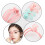 Foldable Eyebrow Stencil Kit with Ruler for Precise Brow Shaping and Reusable Template 4
