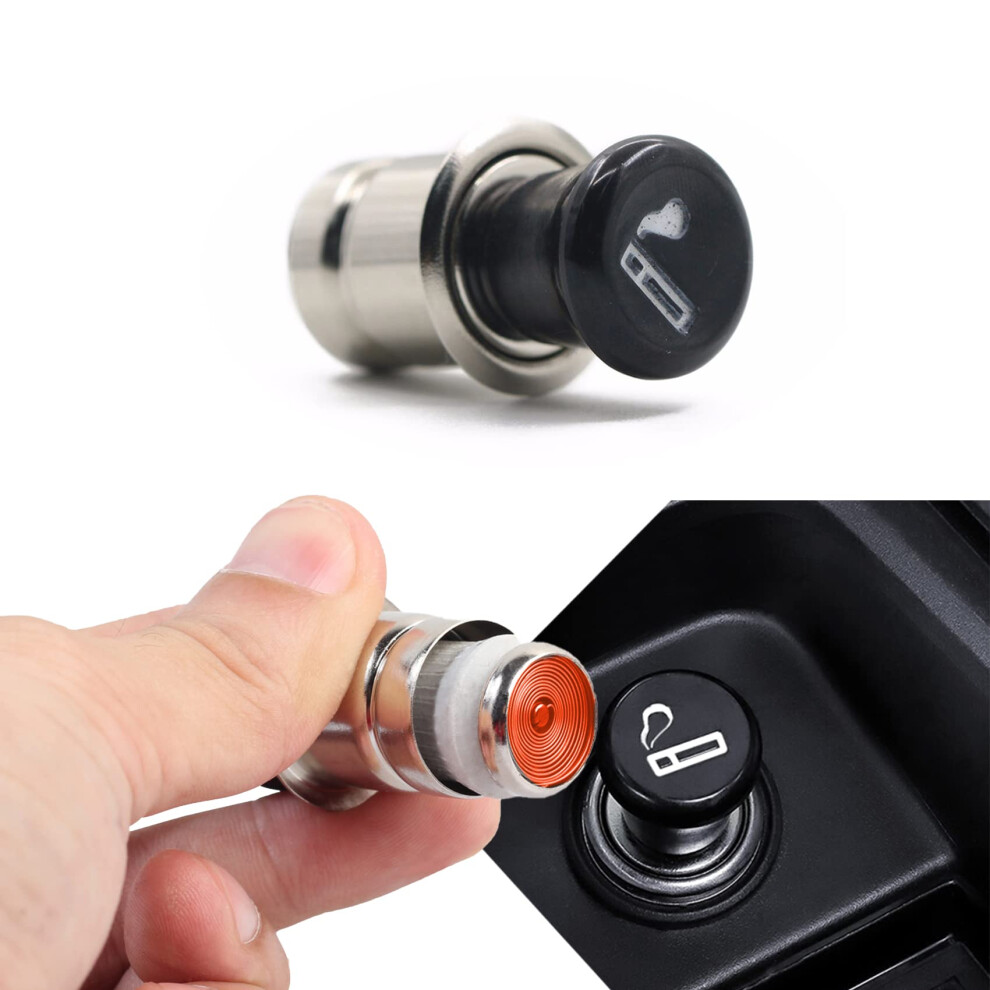 Car Cigarette Lighter 12V Universal Replacement Plug With Quick Heat And Dustproof Socket 9455672999939