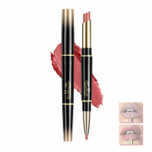Waterproof Matte Double Ended Lipstick and Lip Liner 2in1 Long Lasting Non Transfer #09