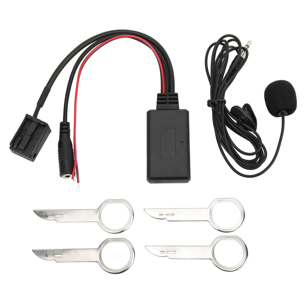 Bluetooth5.0protocol Car Bluetooth Adapter Plug And Play Handsfree Microphone Wireless Music Streaming Compatible With Pioneer Auxiliary Audio 9551475345666