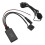 Kabelloses Bluetooth-Modul für Autoradios mit AUX-Eingang, Bluetooth-Audioadapter mit Mikrofon und Freisprechfunktion, einfache Installation, 7